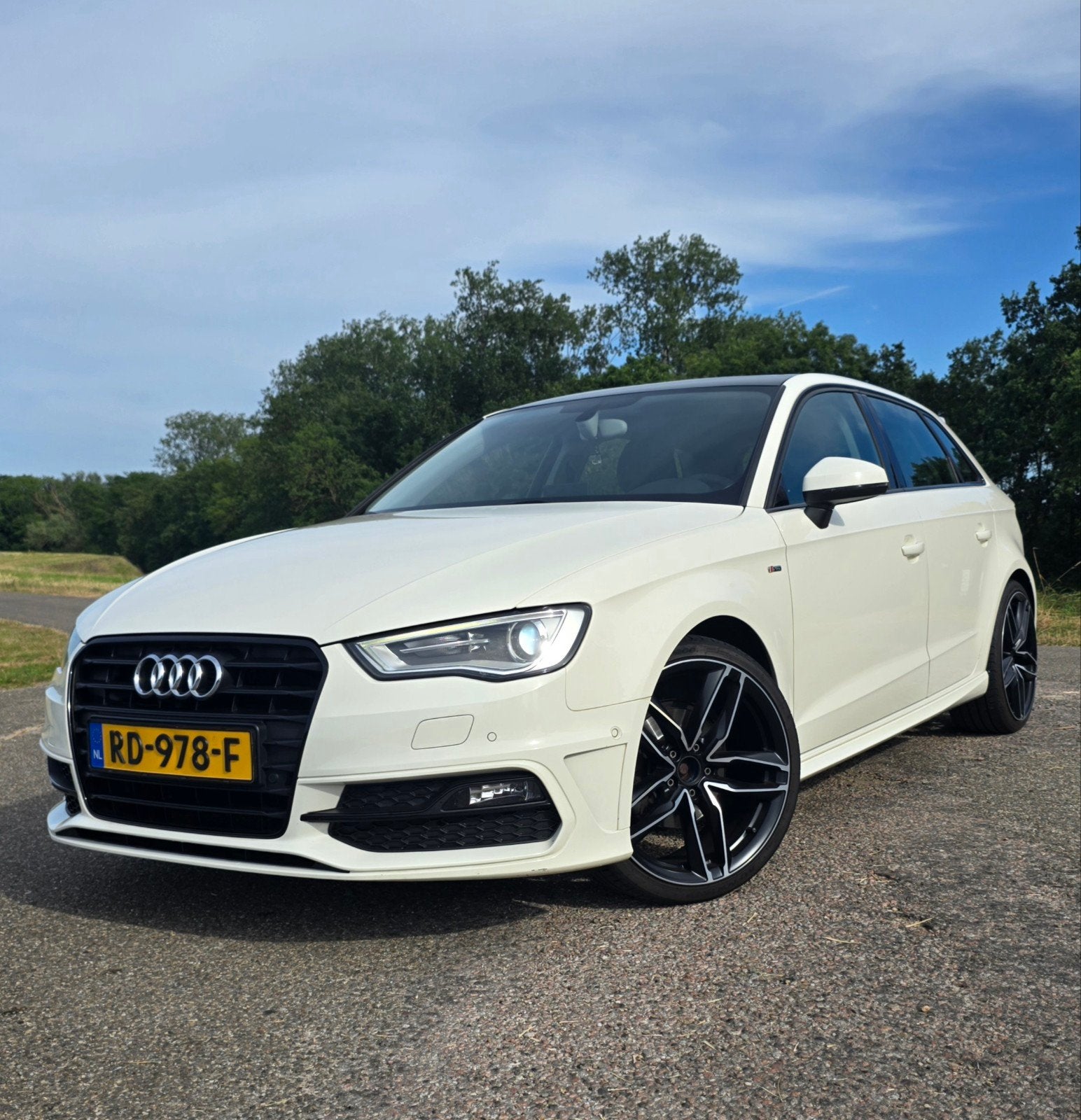 Audi A3 1.4 Tfsi 90KW Sportback S-tronic 2014 Wit, Auto's, Audi, Particulier, A3, Benzine, A, Hatchback, Automaat, Geïmporteerd