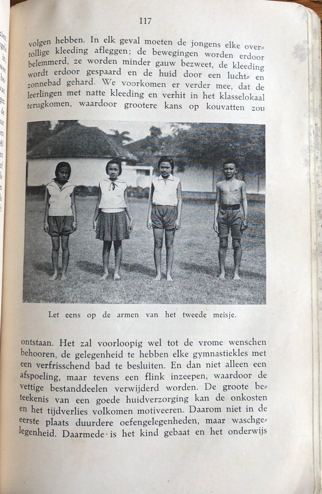 Gymnastiek voor NL Indië Scholen 1933 Indonesië, Ophalen of Verzenden
