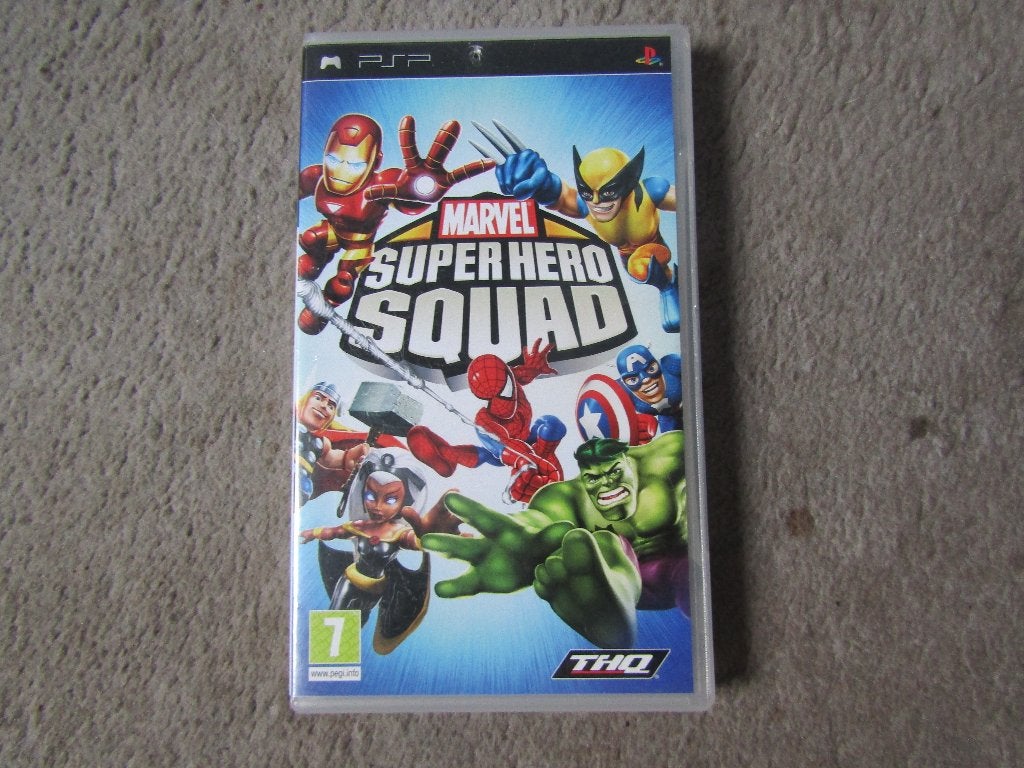 PSP spel: Marvel Super hero squad, Avontuur en Actie, Gebruikt, 1 speler, Ophalen of Verzenden