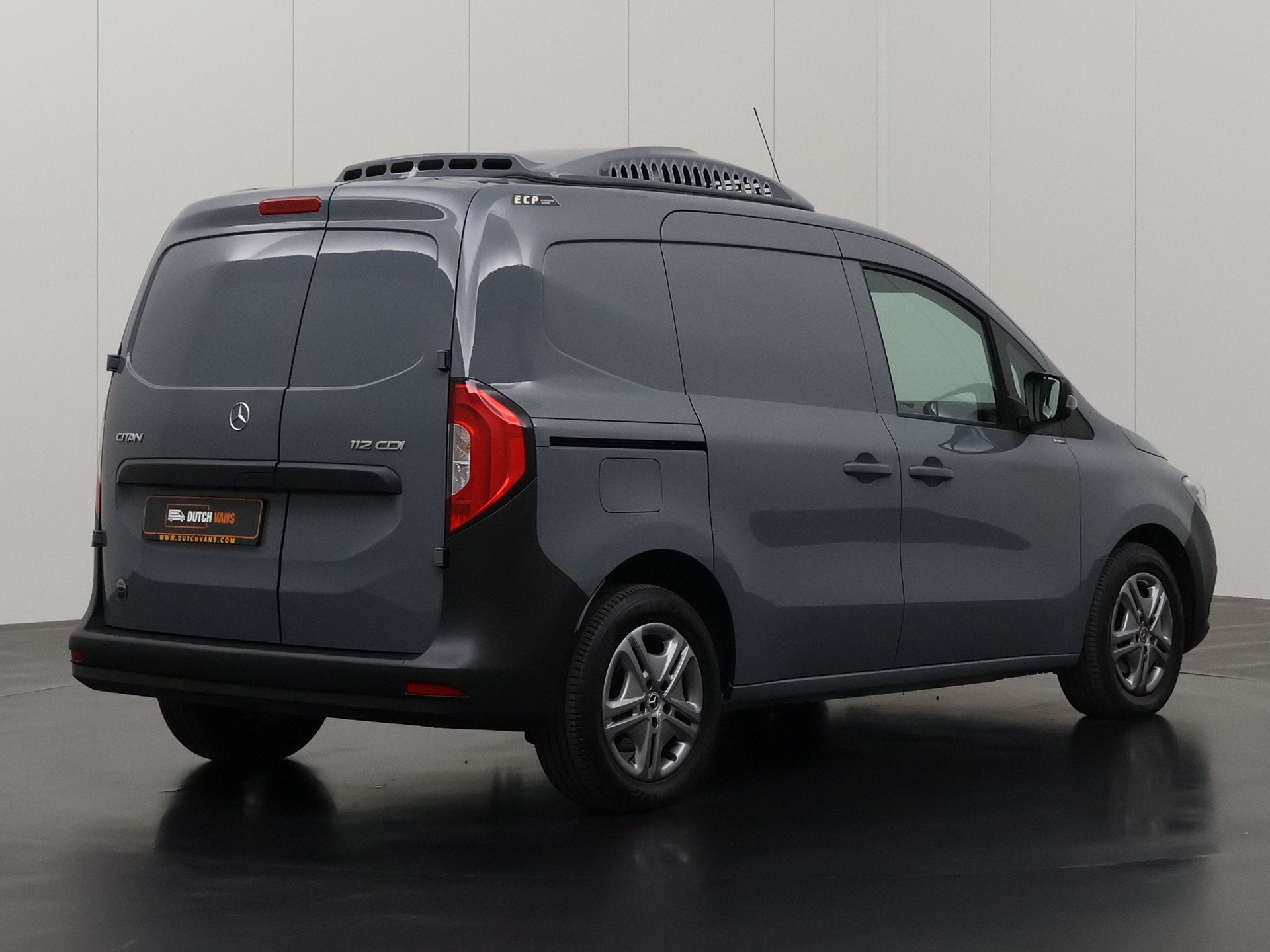 Mercedes-Benz Citan 112CDI Automaat Lang Koelwagen 12/220V |, Stof, Gebruikt, Zwart, Mercedes-Benz