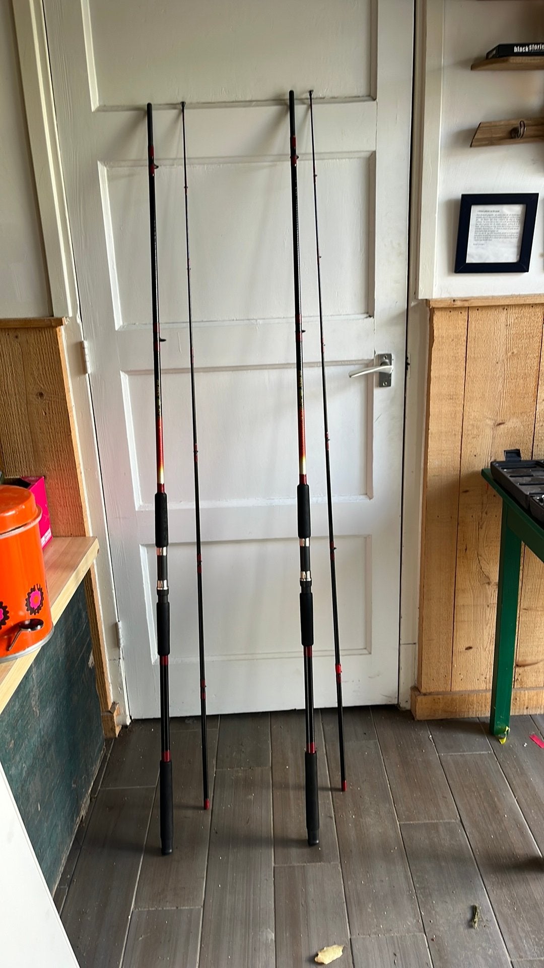 2 supermooie silstar karperhengels 11ft 2lb, Ophalen of Verzenden, Gebruikt, Werphengel