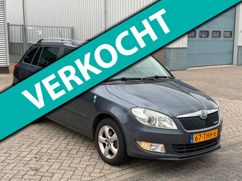 Skoda Fabia Combi 1.2 TDI Greenline Businessline AIRCO/NAVI/, Voorwielaandrijving, Euro 5, Stof, 1199 cc