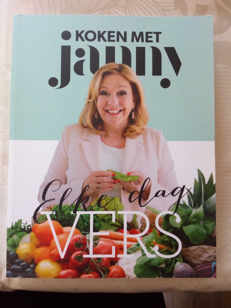Koken met Janny, zgan, Ophalen of Verzenden, Zo goed als nieuw, Janny van der Heijden, Europa