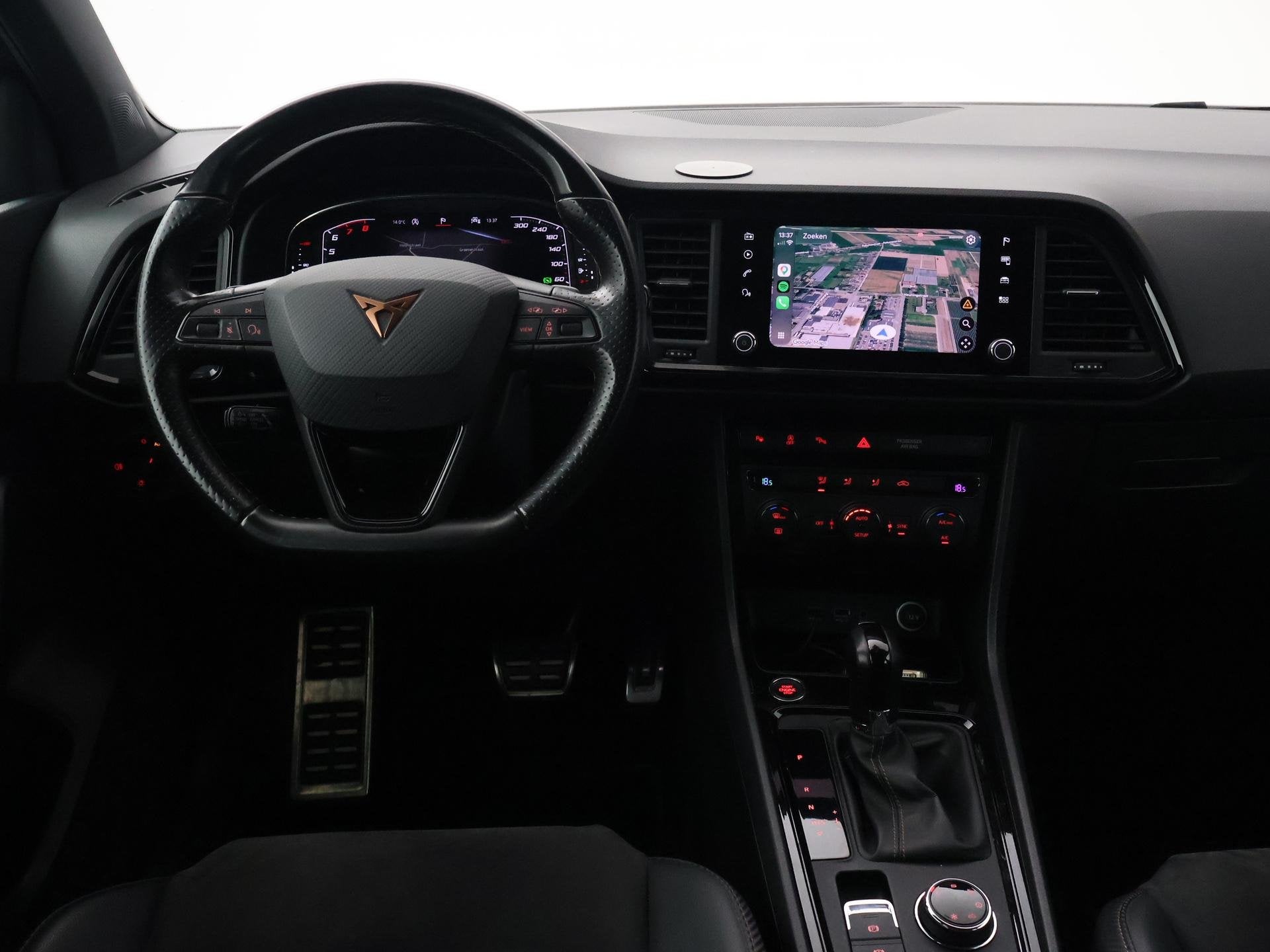 CUPRA Ateca 2.0 TSI 4DRIVE 300 PK DSG AUT. + TREKHAAK 2100 K, Auto's, Automaat, Gebruikt, Euro 6, 4 cilinders