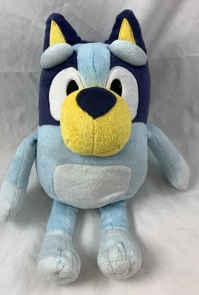 Bluey pluche hond knuffel 33cm interactief met geluid, Coolsingel 104, 3011 AG Rotterdam, Netherlands, Blauw, Hond, Zo goed als nieuw