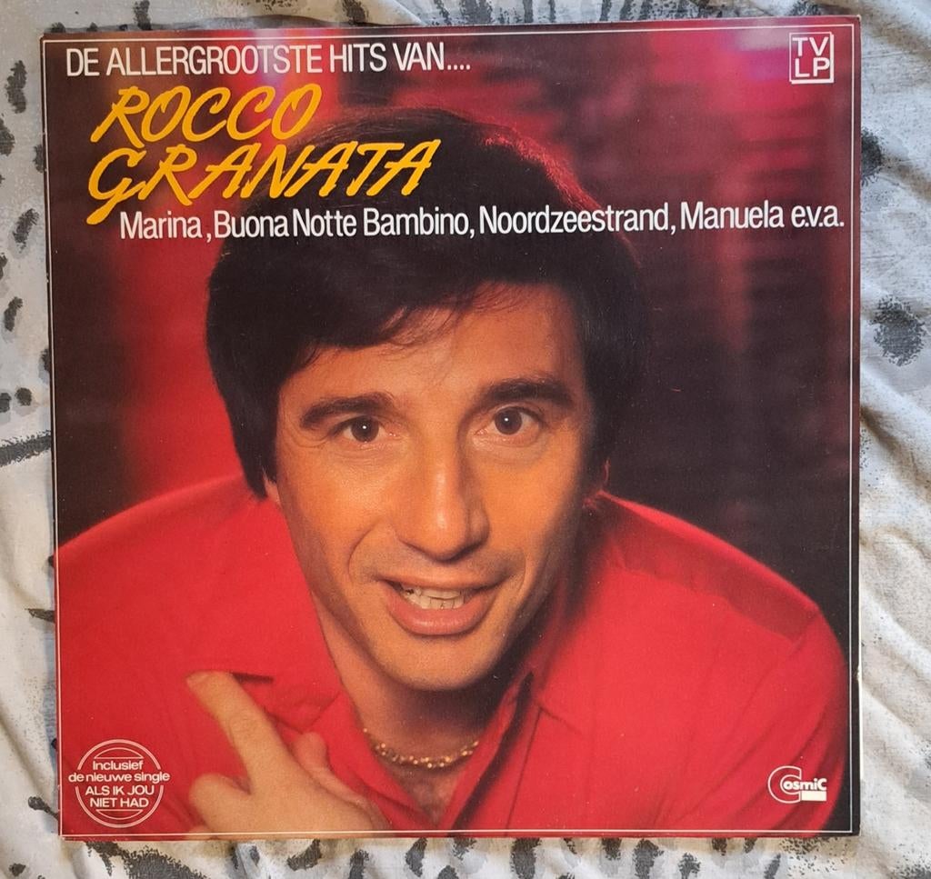 Rocco Granata - De Allergrootste Hits Van... (LP), Gebruikt, 1980 - 1989, Ophalen of Verzenden, 12 inch