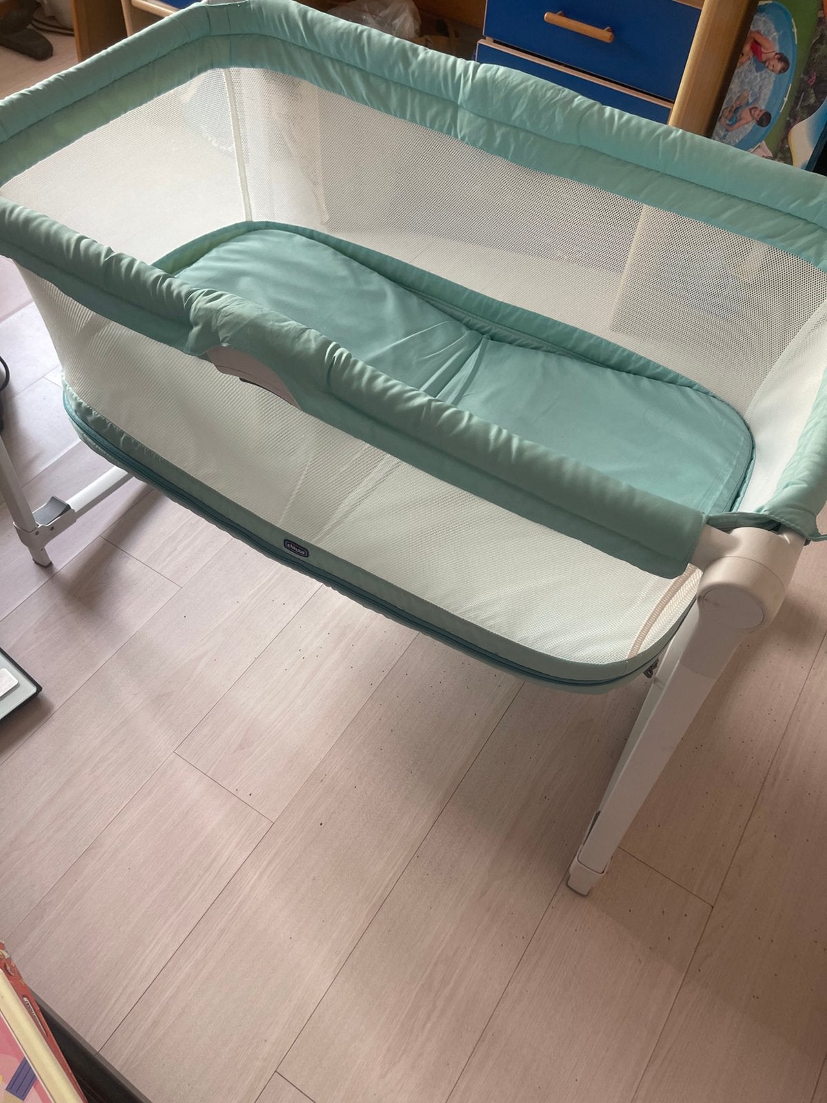 Campingbedje van merk CHicco zip & co, Ophalen, Gebruikt, Reisbedje