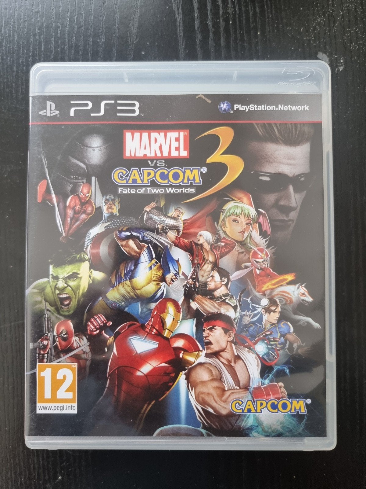 Marvel vs. Capcom 3: Fate of Two Worlds PS3 CIB, Spelcomputers en Games, Ophalen, Vechten, 2 spelers, Zo goed als nieuw