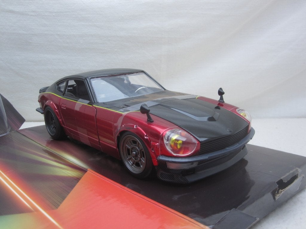 Datsun 240Z 1972 FastX  Fast&Furiuos 1:24 Jada, Ophalen of Verzenden, Nieuw, Auto, Jada