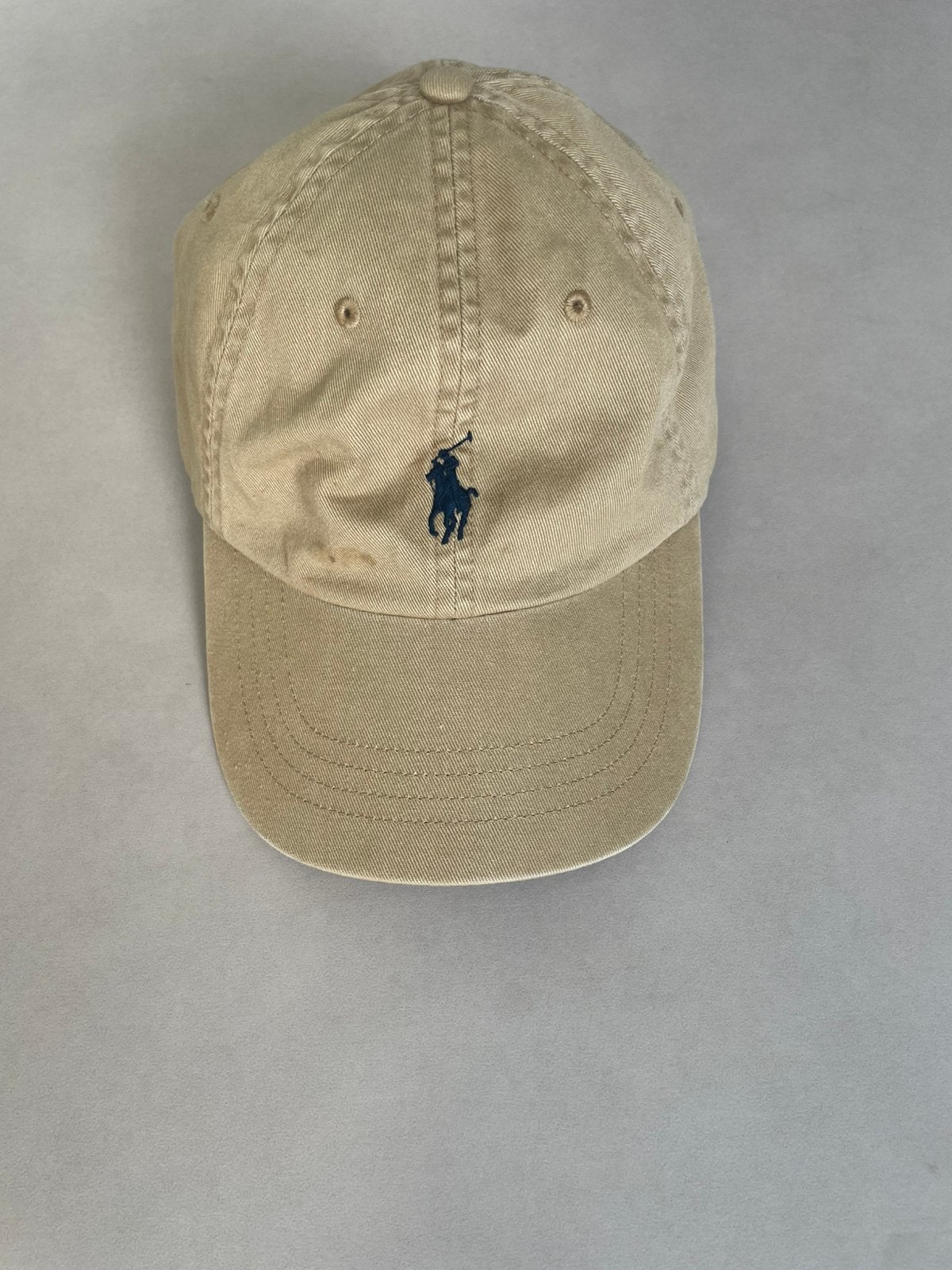 Polo Ralph lauren petje beige met prijs kaartje, Ophalen of Verzenden, Zo goed als nieuw