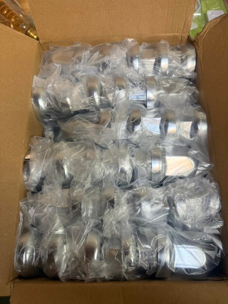 60 stuks chrome wielmoerdoppen 33mm. SCANIA en DAF, Ophalen, Nieuw, DAF