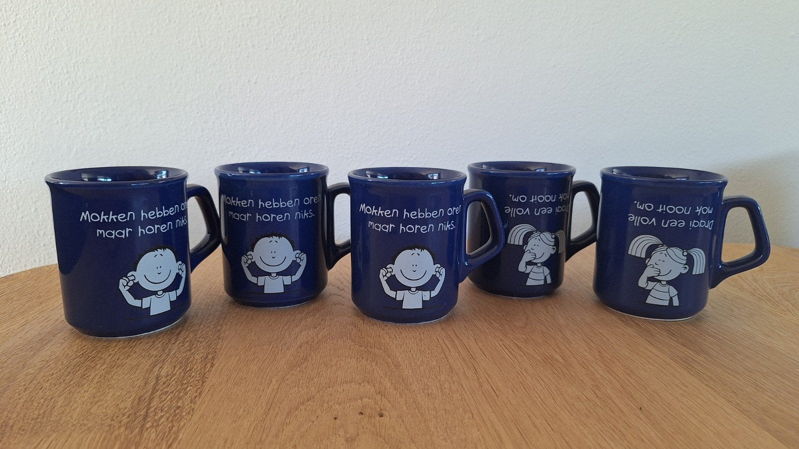 10 blue band mokken, Ophalen of Verzenden, Zo goed als nieuw, Overige merken, Overige typen