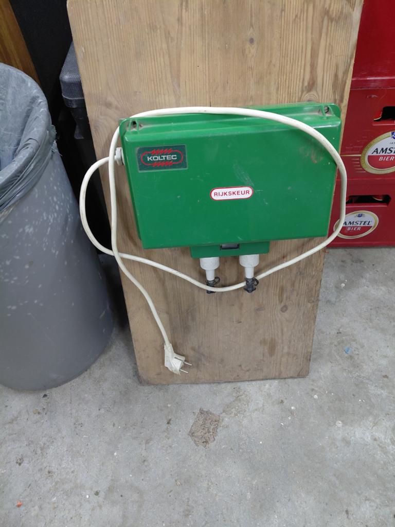 Klotec Schrikdraad Apparaat 230V - Werkt Goed, Weidegang, 4 paarden of pony's of meer