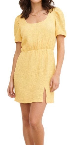 Zomer strand jurk in geel mousseline lstof maat 40 42 nieuw, Kleding | Dames, Jurken, Maat 38/40 (M), Bonprix, Geel, Ophalen of Verzenden