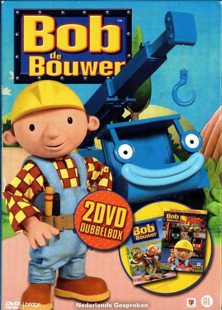 Bob de Bouwer, 2 dvd dubbelbox, Alle leeftijden, Ophalen of Verzenden, Zo goed als nieuw