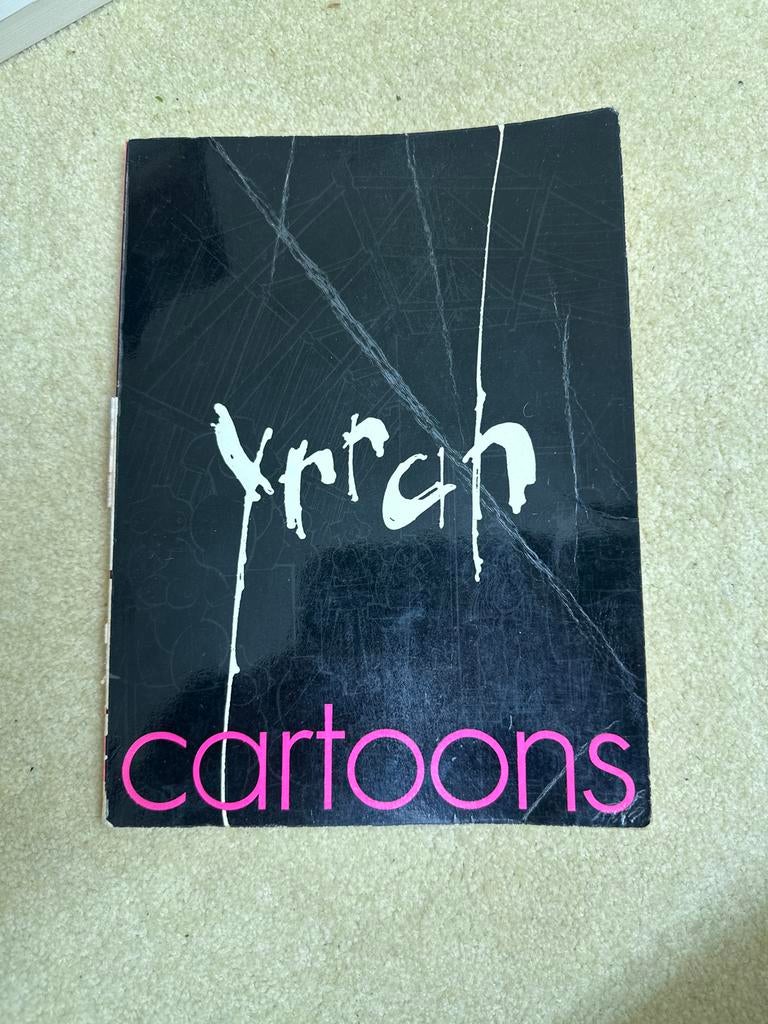 Yrrah Cartoons - Zwart-wit stripboek, Boeken, Ophalen of Verzenden, Gelezen