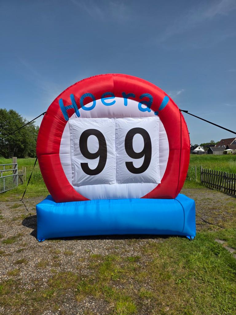 Te Huur Opblaasbare Verkeersbord Alle Leeftijden, Ophalen of Verzenden, Verjaardag