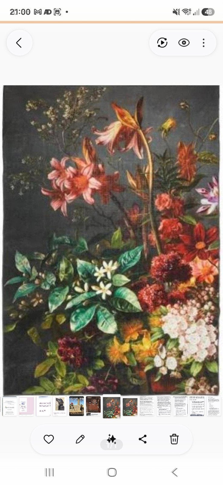 GEZOCHT: Bloemenvloerkleed Kwantum 200x290, Gebruikt, Bloemenprint, Vintage, 200 cm of meer, Ophalen of Verzenden
