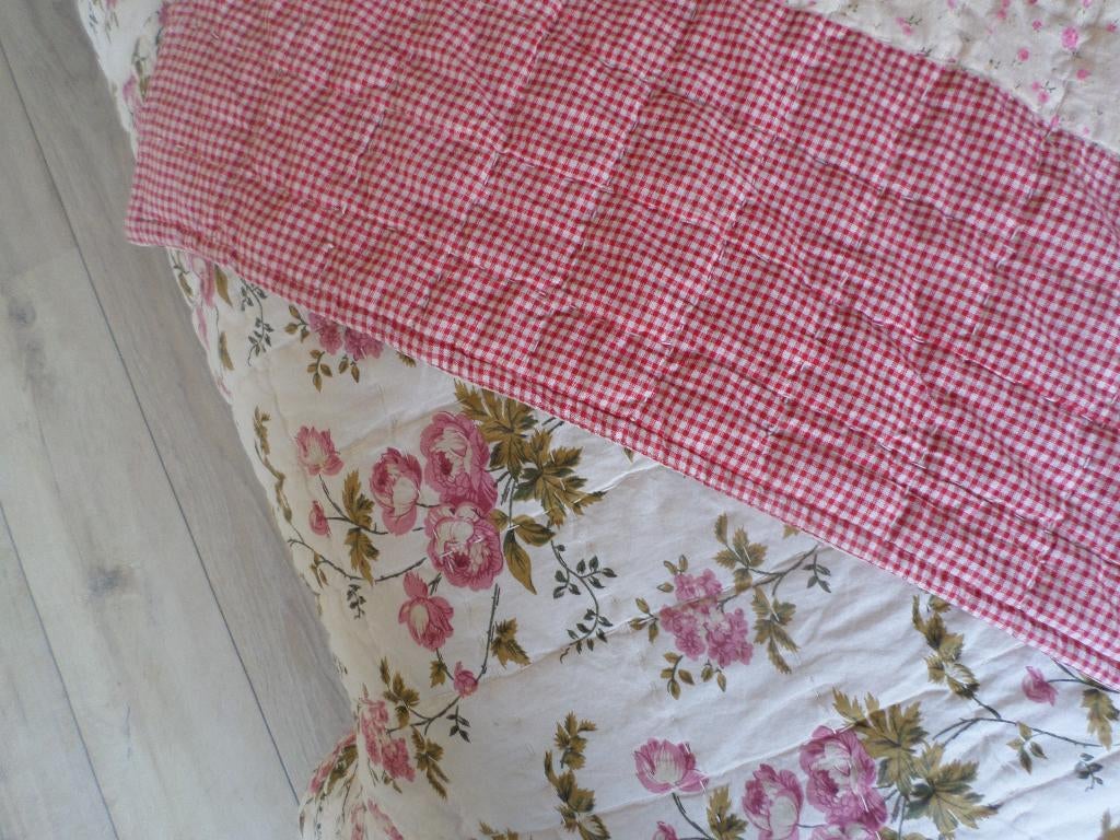 groot sprei bloemen, Ophalen, Zo goed als nieuw, Tweepersoons, Overige typen