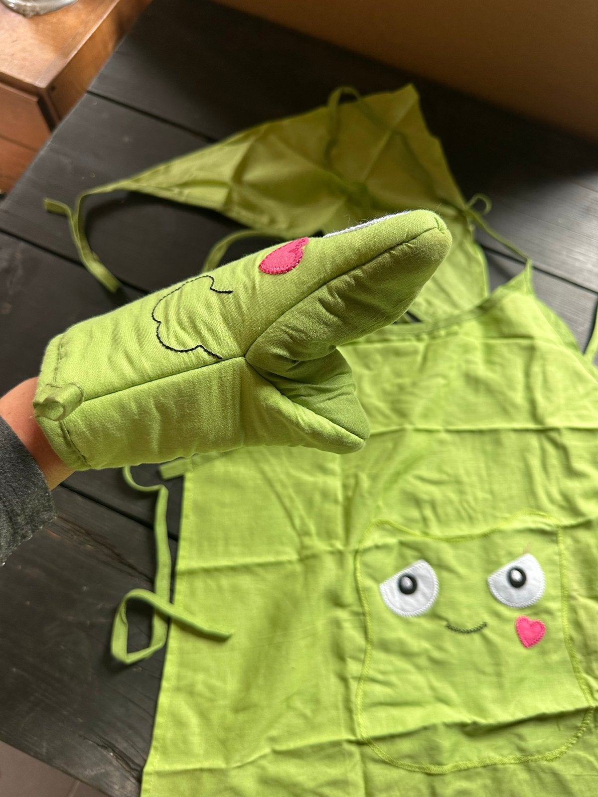 Kikker Kinder Kookset: Ovenwant, Schort & Hoofddoekje NIEUW, Ophalen of Verzenden, Nieuw