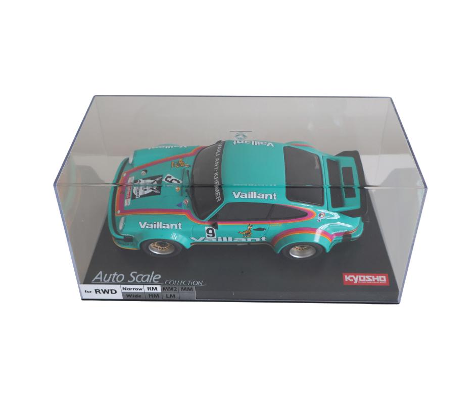 Kyosho Autoscale Mini-Z Porsche 934 RSR 1976 Vaillant No9, Ophalen of Verzenden, Nieuw, Overige schalen, Auto onroad