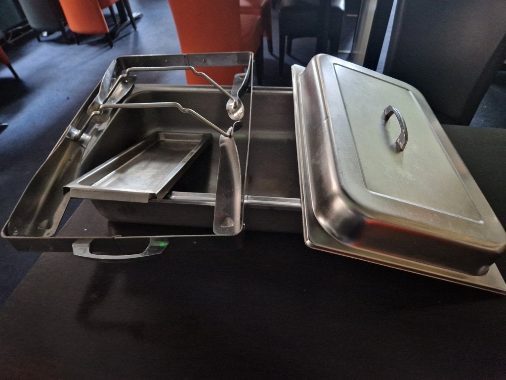 Chafingdishes & toebehoren, Ophalen, Gebruikt