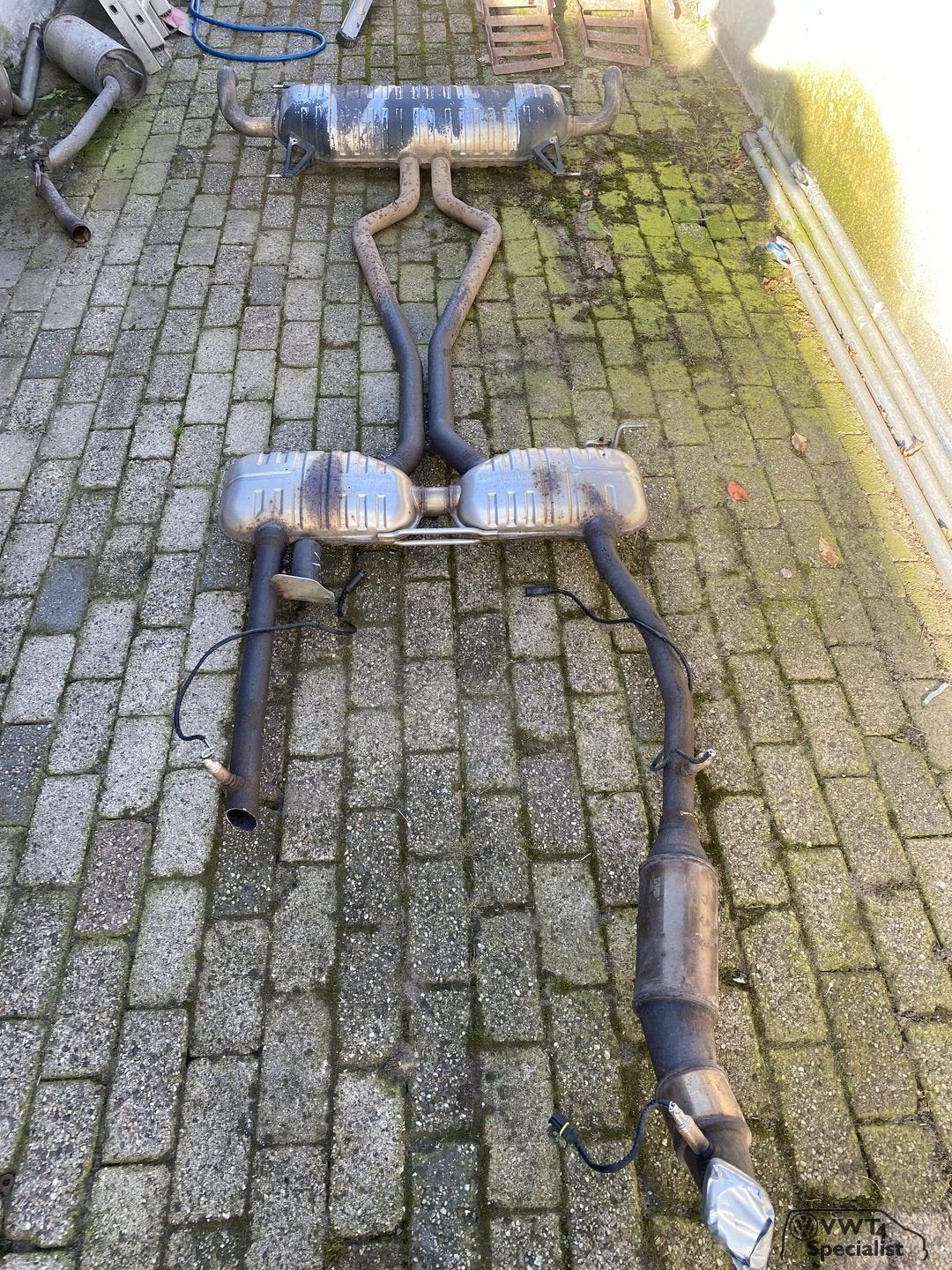 Land Rover Range Rover L322 4.4l V8 Compleet uitlaat systeem, Auto-onderdelen, Uitlaatsystemen, -, -, Ophalen of Verzenden, -