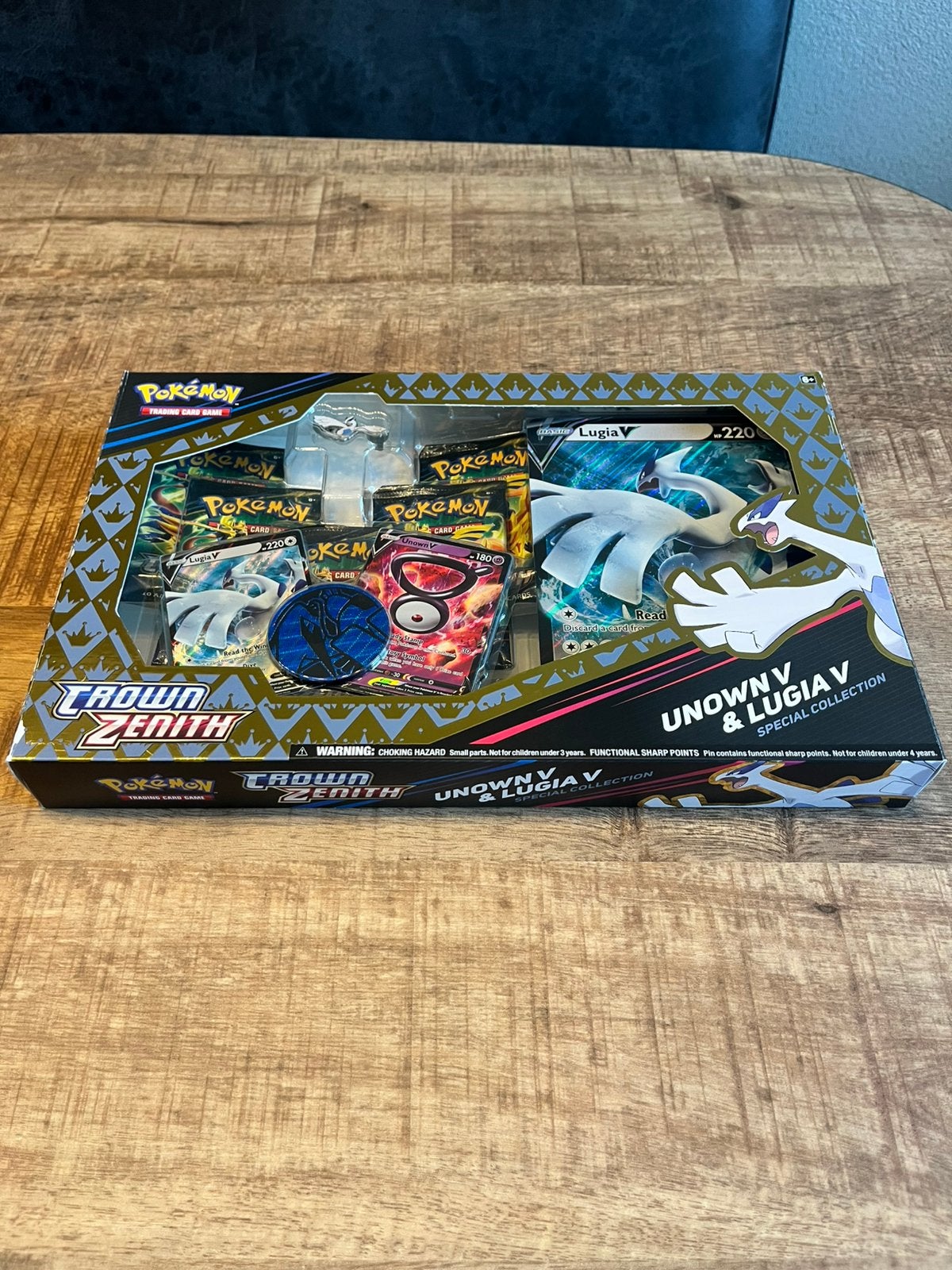 Pokémon Crown Zenith Lugia Special Collection, Ophalen of Verzenden, Zo goed als nieuw