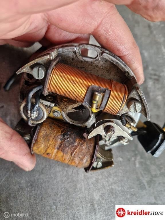 Kreidler Eitank 6 v 17 watt ontsteking goed werkend, Gebruikt, Kreidler, Ophalen of Verzenden, Kreidler