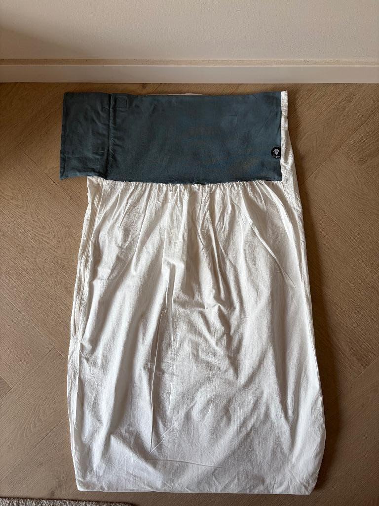 Fedde en Kees Nunki lakentje 60x120, deep blue, Ophalen of Verzenden, Nieuw, 100 cm of meer, Bakerzak of Bakerdoek