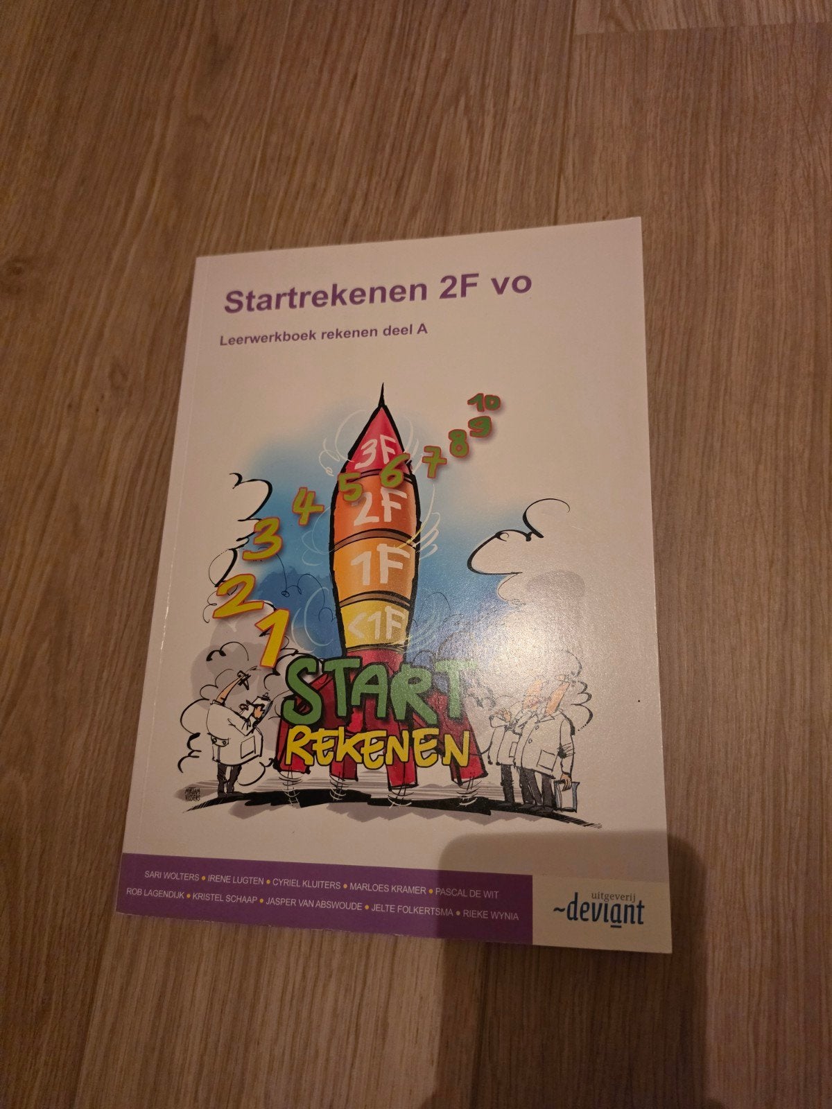 Rekenen 2F Leerwerkboek, VMBO, Ophalen of Verzenden, Zo goed als nieuw, Overige vakken