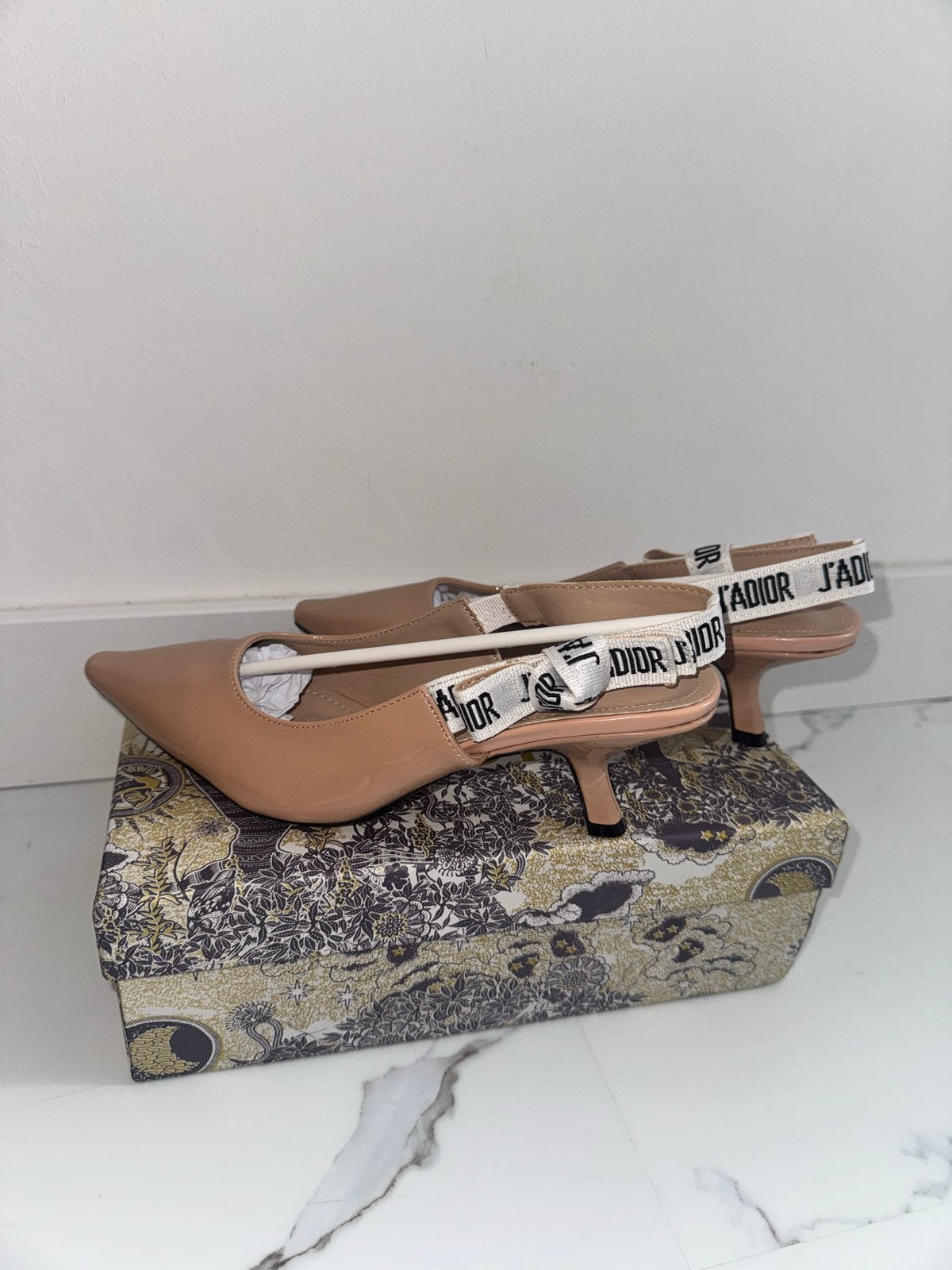 Dior J'Adior Slingback Pumps - Nieuw, Pumps, Beige, Nieuw, Ophalen of Verzenden