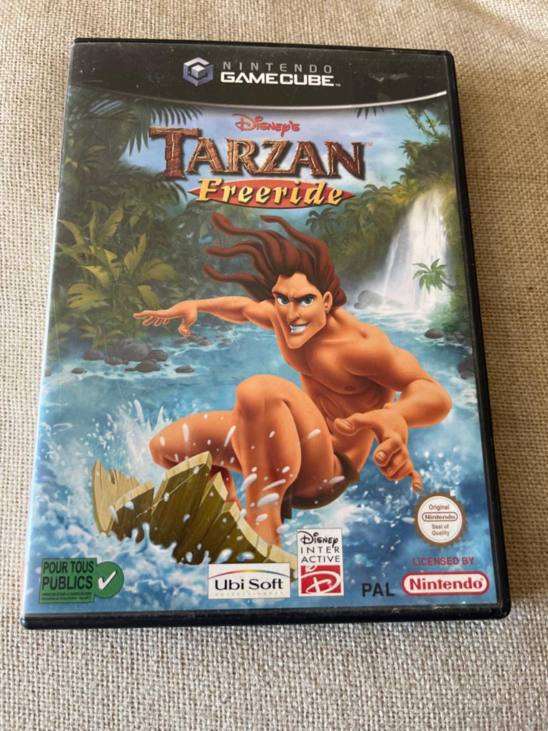 Disney's Tarzan Freeride Nintendo GameCube (Inclusief handle, Spelcomputers en Games, Games | Nintendo GameCube, Avontuur en Actie