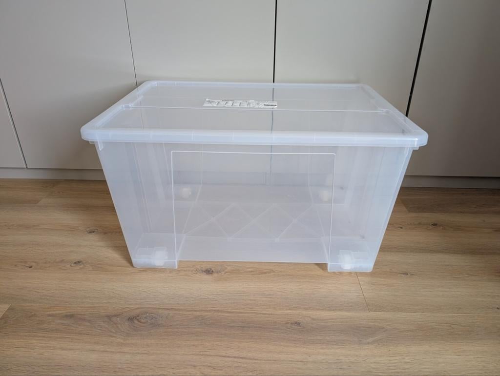 Ikea Samla 79x57x43 cm opbergdoos, Ophalen, 40 tot 60 cm, Bak of Kist, 75 tot 100 cm