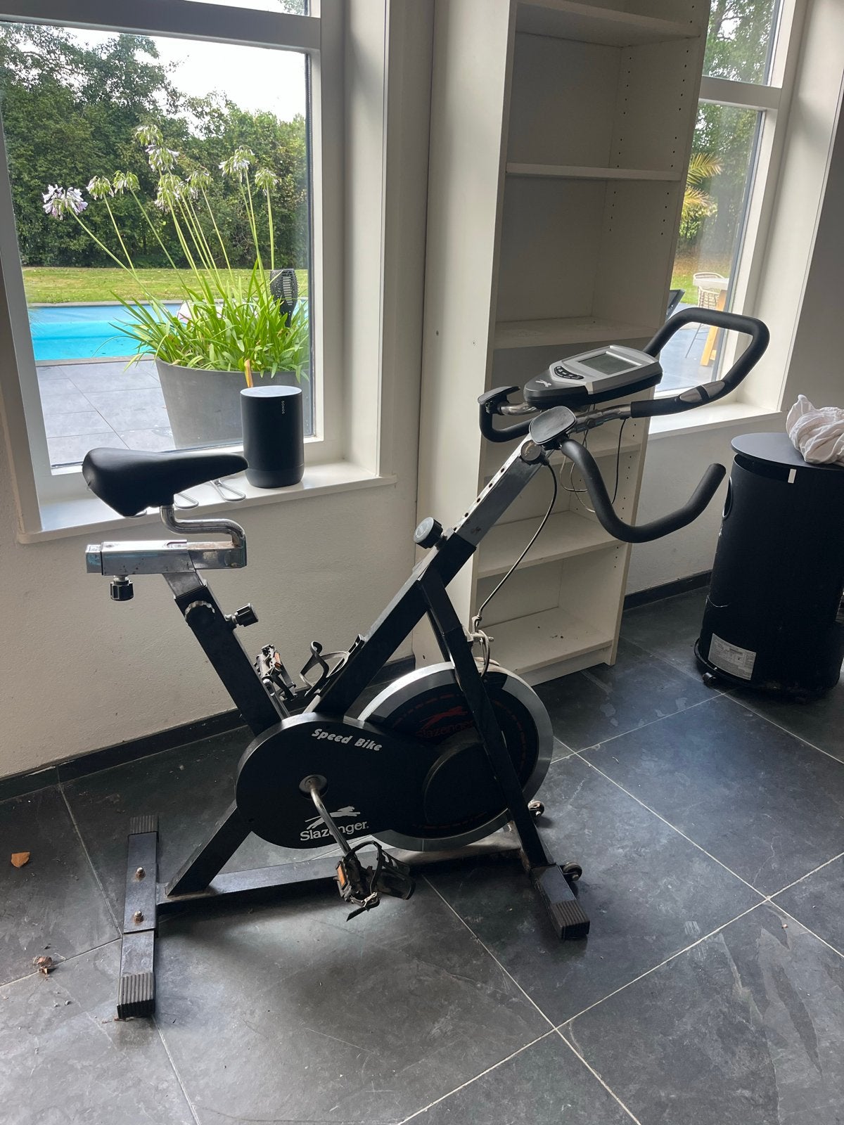 Slazenger Speed Bike - Spinningfiets voor thuisgebruik, Ophalen, Gebruikt, Spinningfiets, Metaal