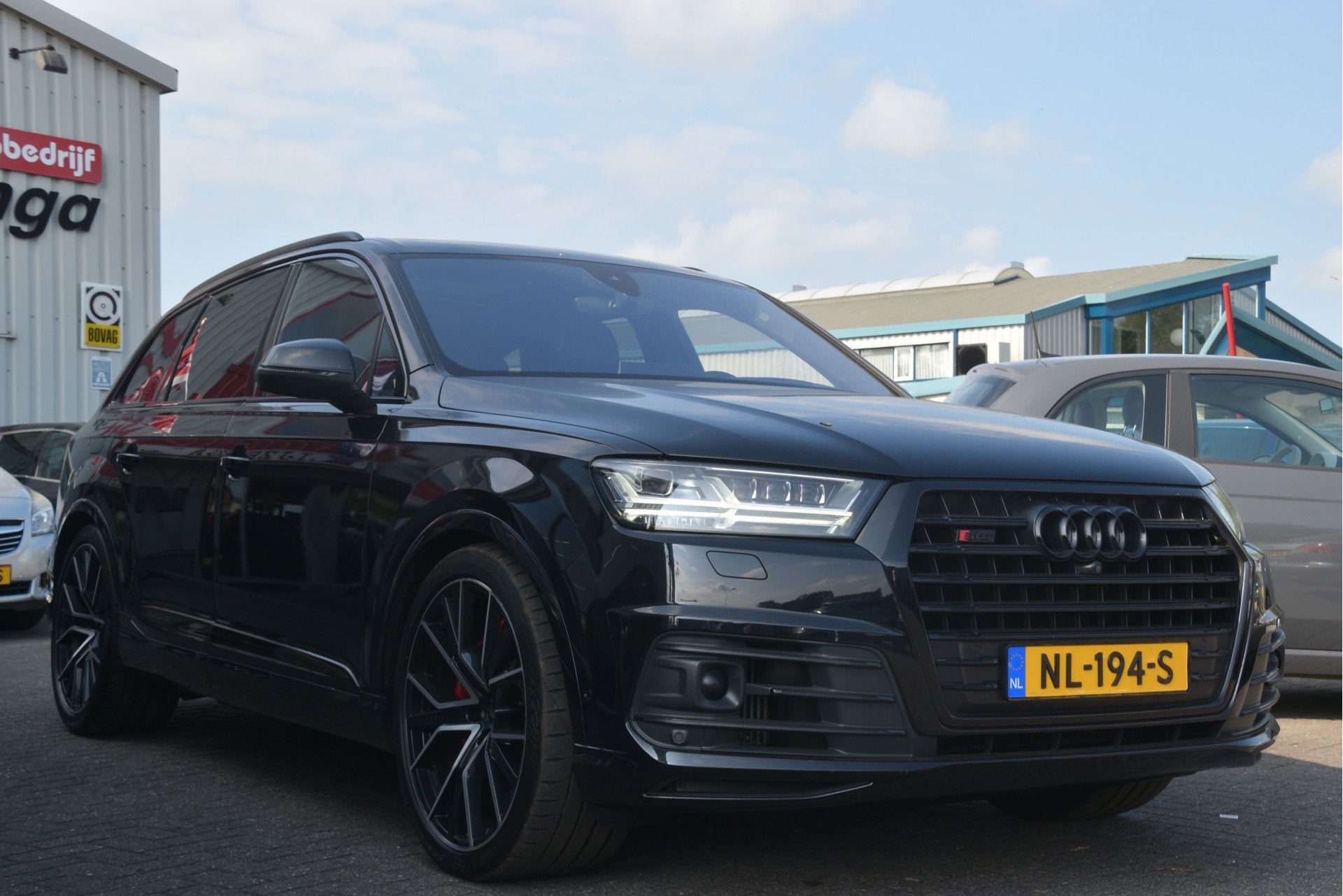 Audi SQ7 4.0 TDI SQ7 quattro Pro Line + 7p Bose | Pano | 4w, Auto's, Audi, SQ7, Gebruikt, 7 stoelen, Zwart
