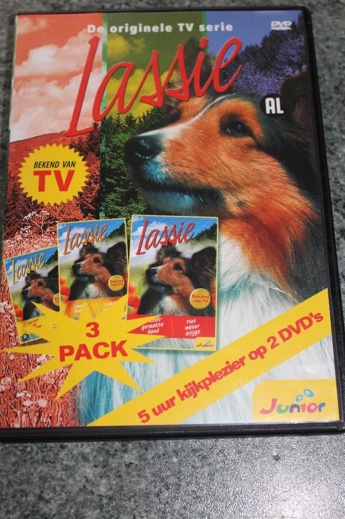 DVD Lassie, Alle leeftijden, Ophalen of Verzenden, Zo goed als nieuw, Dieren