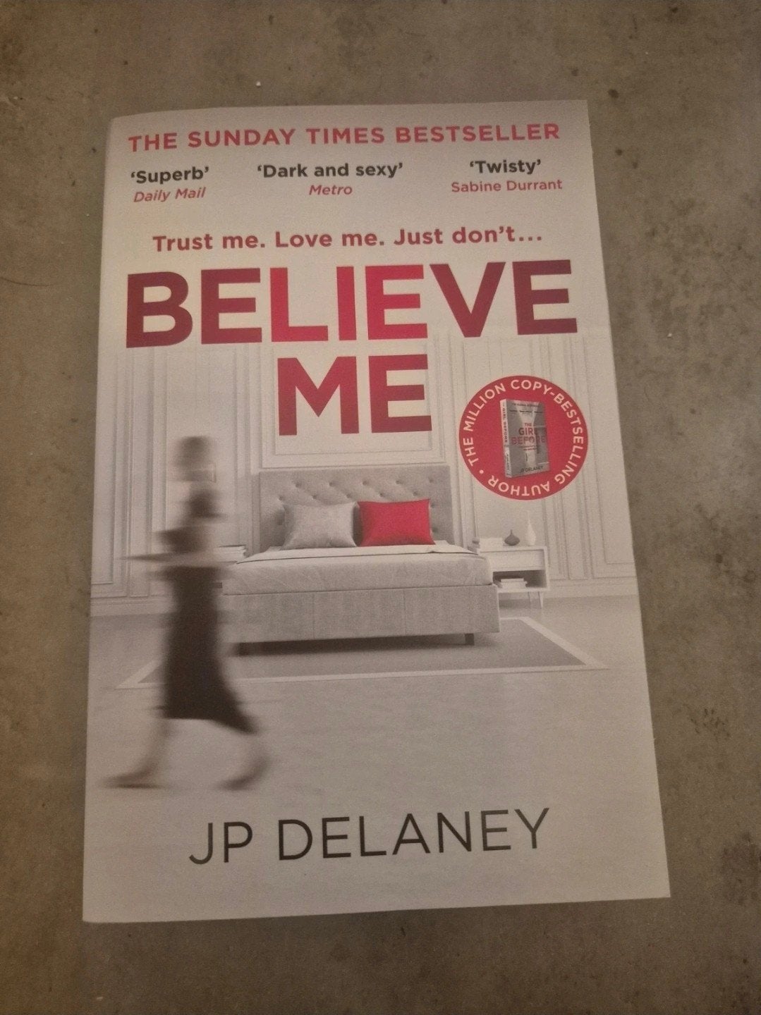 JP Delaney - Believe me, Boeken, Ophalen of Verzenden, Nieuw