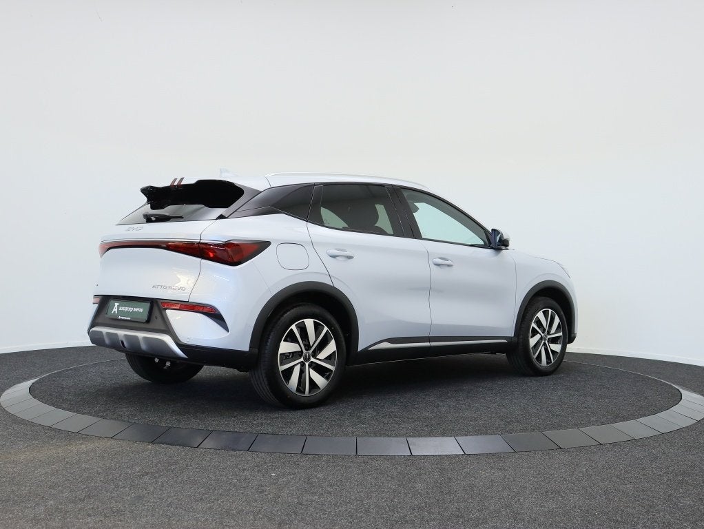 Byd ATTO 3 EVO Excellence 74.8 kWh, Auto's, Automaat, 0 cilinders, Gebruikt, Zwart