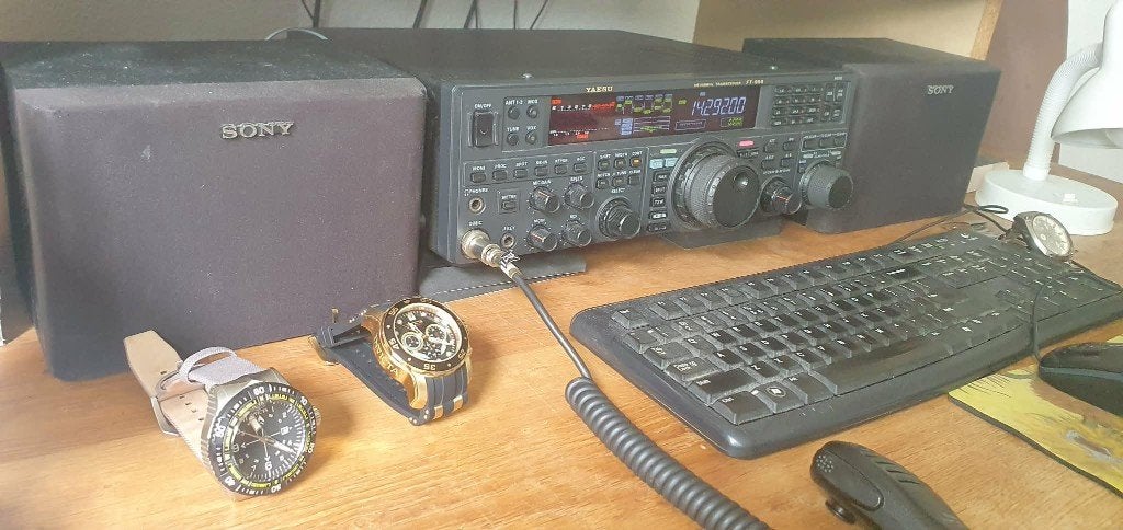 Yaesu ft 950, Ophalen of Verzenden, Zo goed als nieuw, Zender en Ontvanger