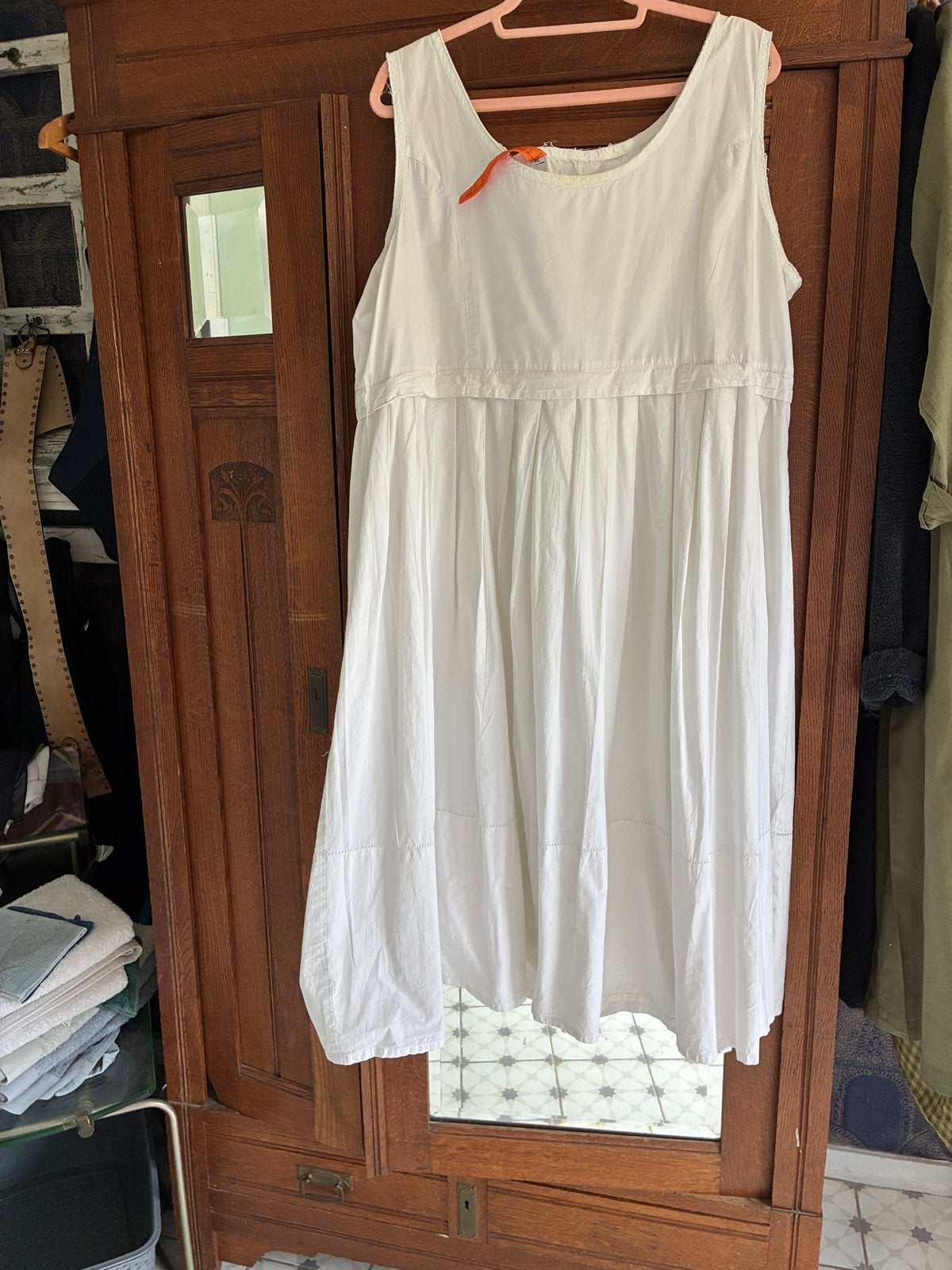 Ewa i Walla  - Super mooie zomerjurk, Kleding | Dames, Ophalen of Verzenden, Zo goed als nieuw, Wit, Onder de knie