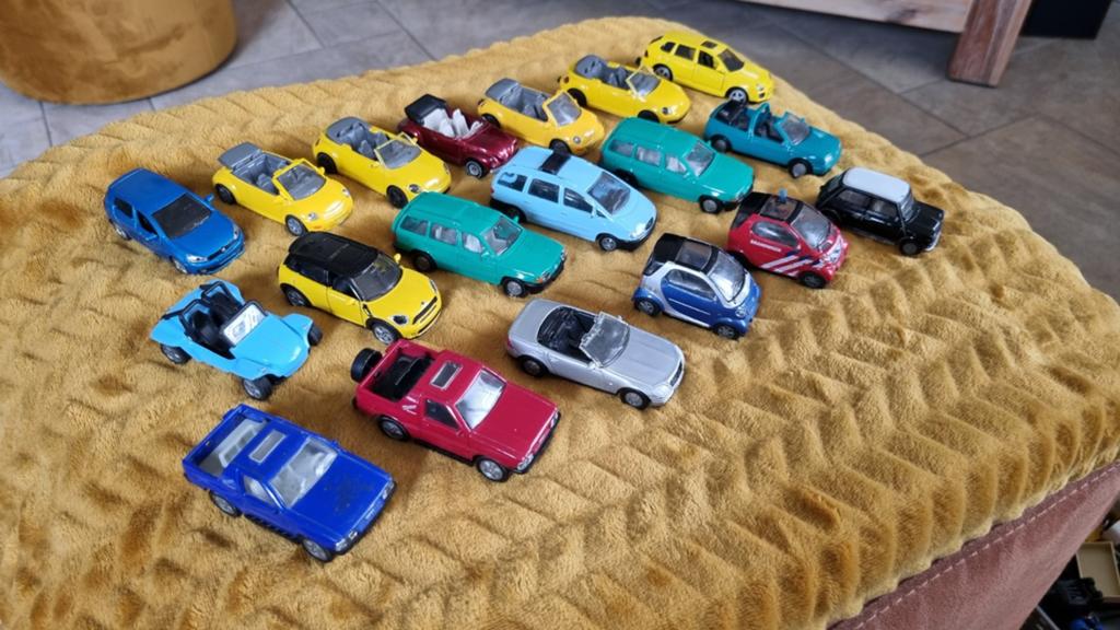 Siku lot, 82 stuks diverse siku, Ophalen of Verzenden, Gebruikt, Auto
