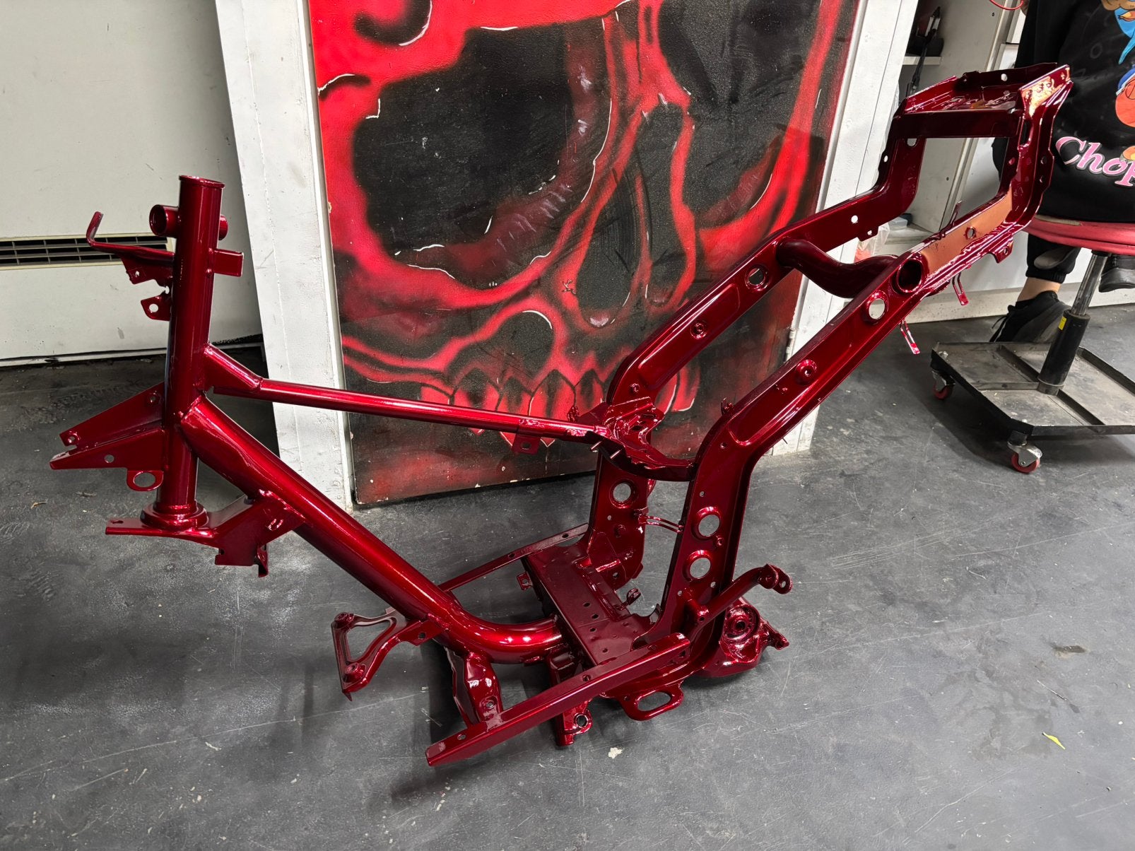 Scooter frame poedercoaten, Fietsen en Brommers, Minder dan 10 versnellingen, Minder dan 49 cm, Ophalen of Verzenden, Zo goed als nieuw