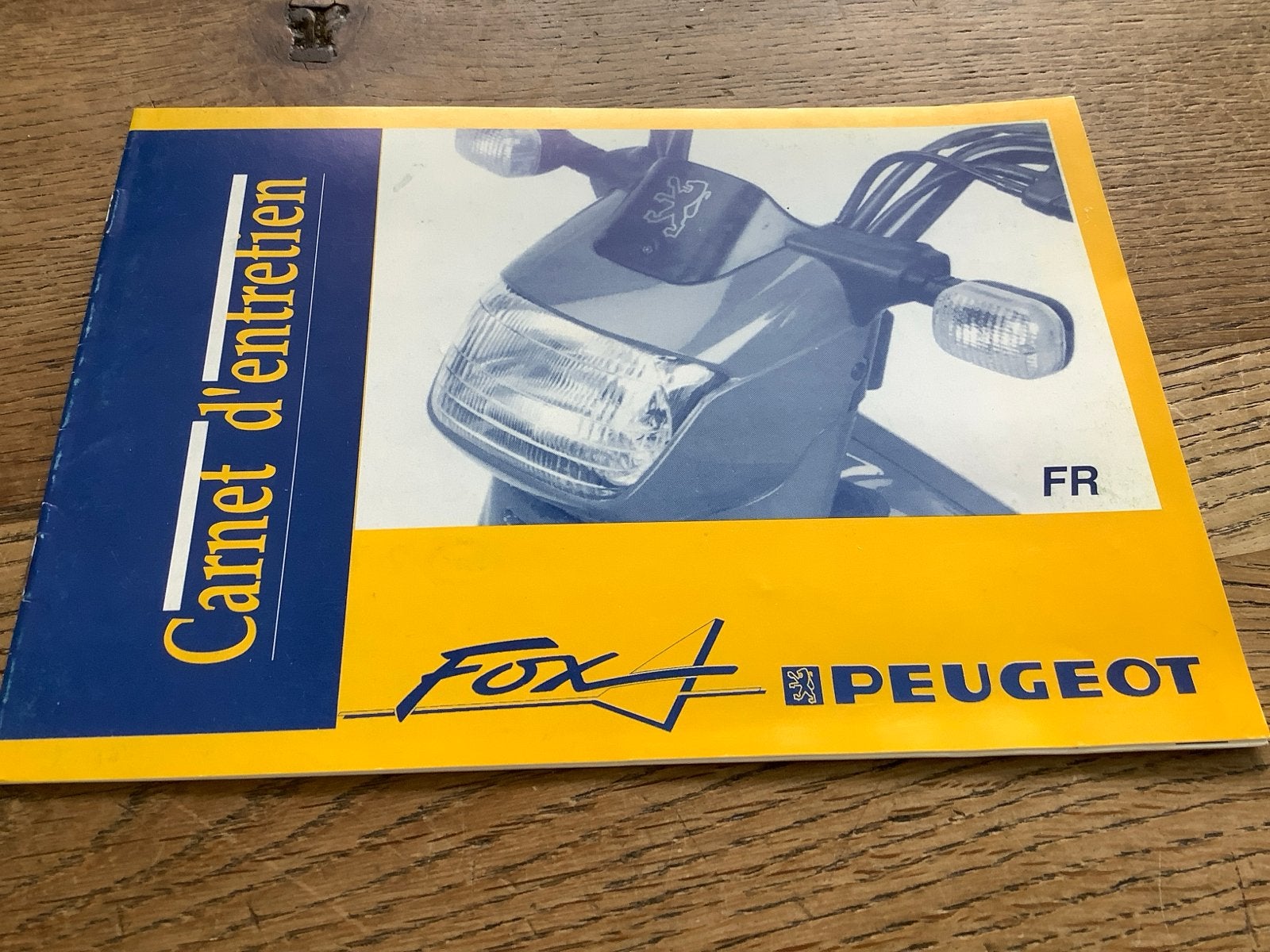 Onderhoudsboekje Peugeot Fox Bromfiets (FR).  (1), Verzenden