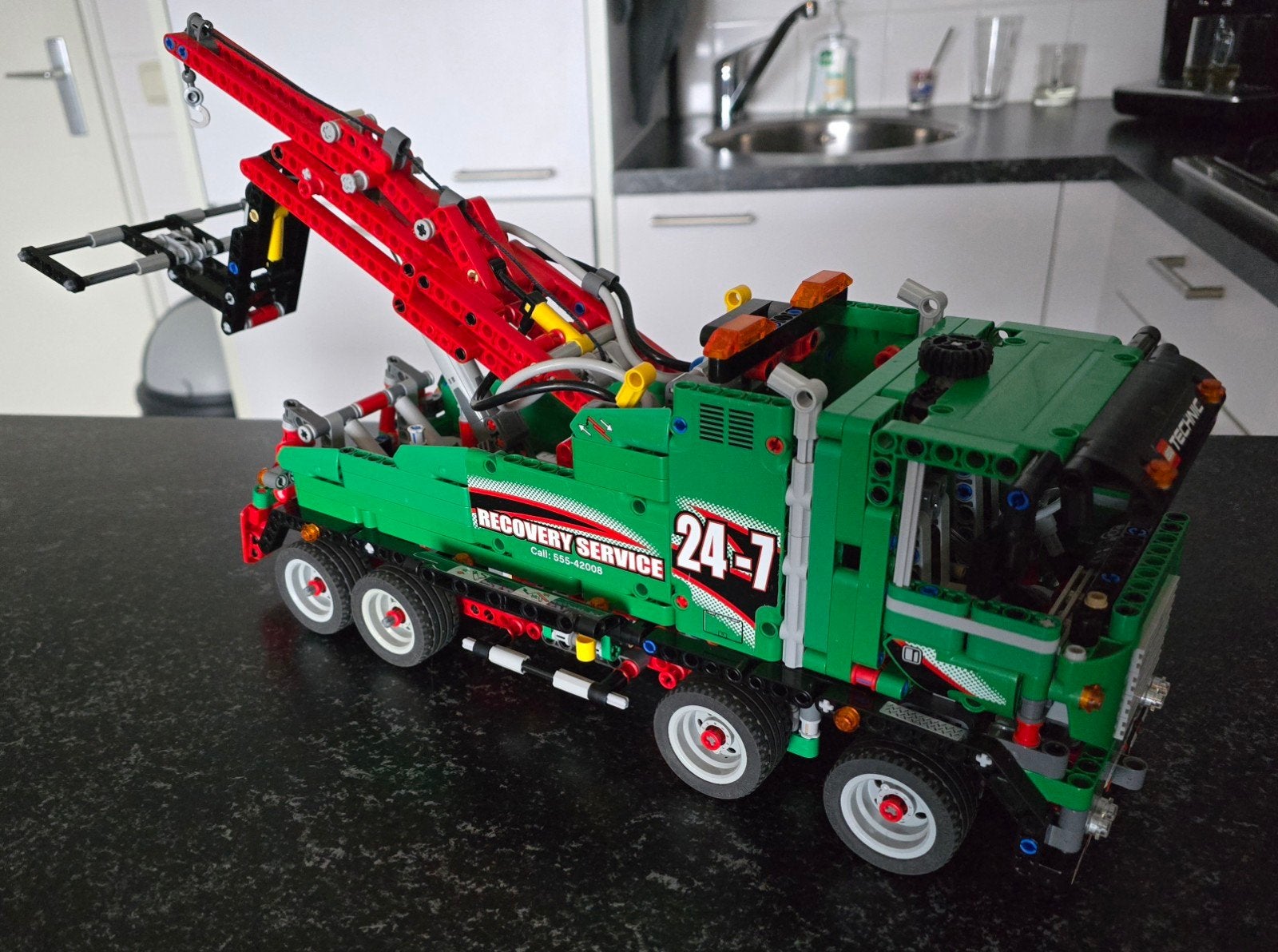 Lego Technic Takelwagen (Recovery Truck), Ophalen of Verzenden, Gebruikt, Overige merken