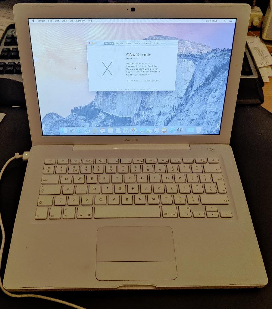 Macbook 13” [MAC-05] 17-5, Gebruikt, 2 tot 3 Ghz, Qwerty, 13 inch