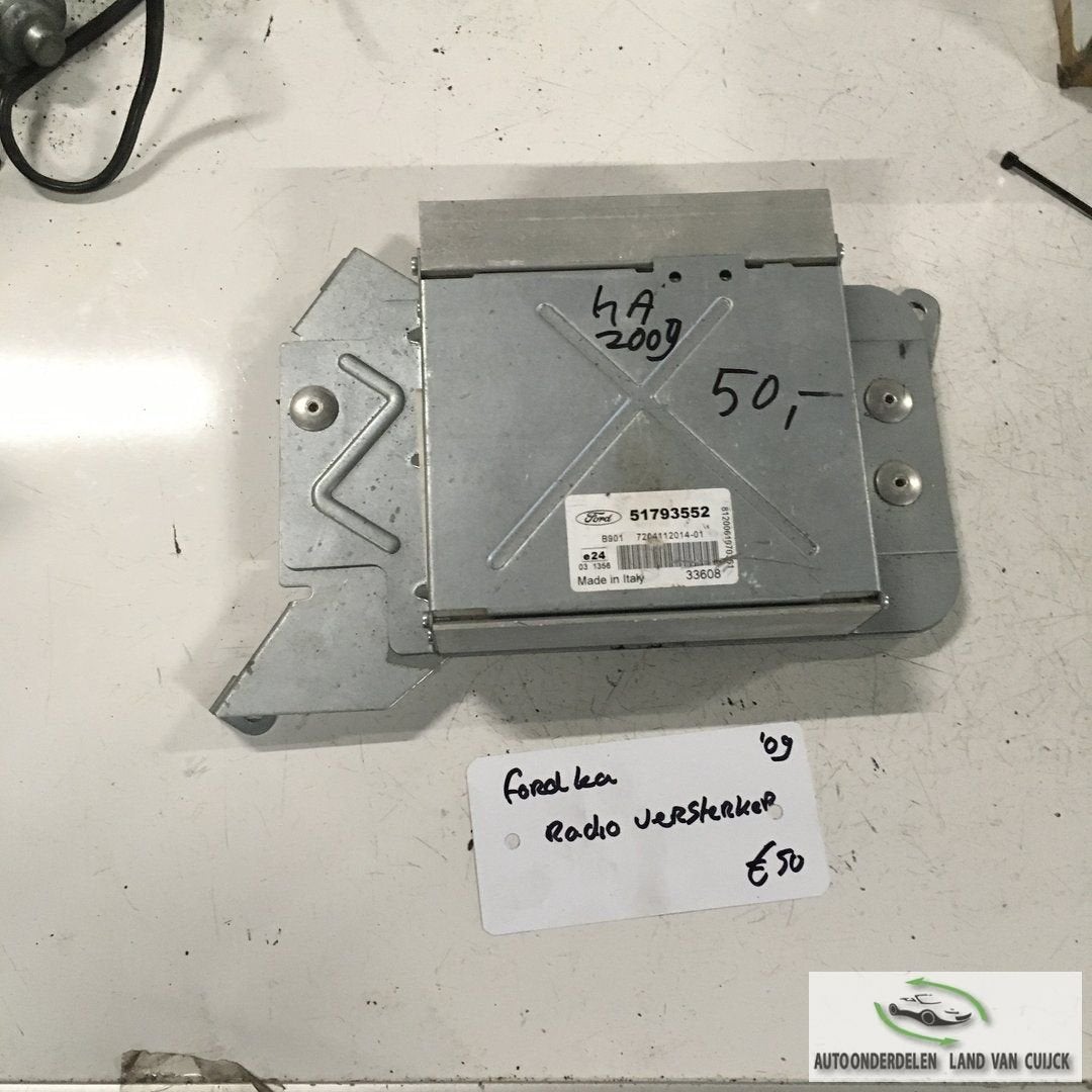 Ford Ka 1.3 B 2010 Wagennr 2400139 Radio versterker Ford 517, Ophalen of Verzenden, -, -, -