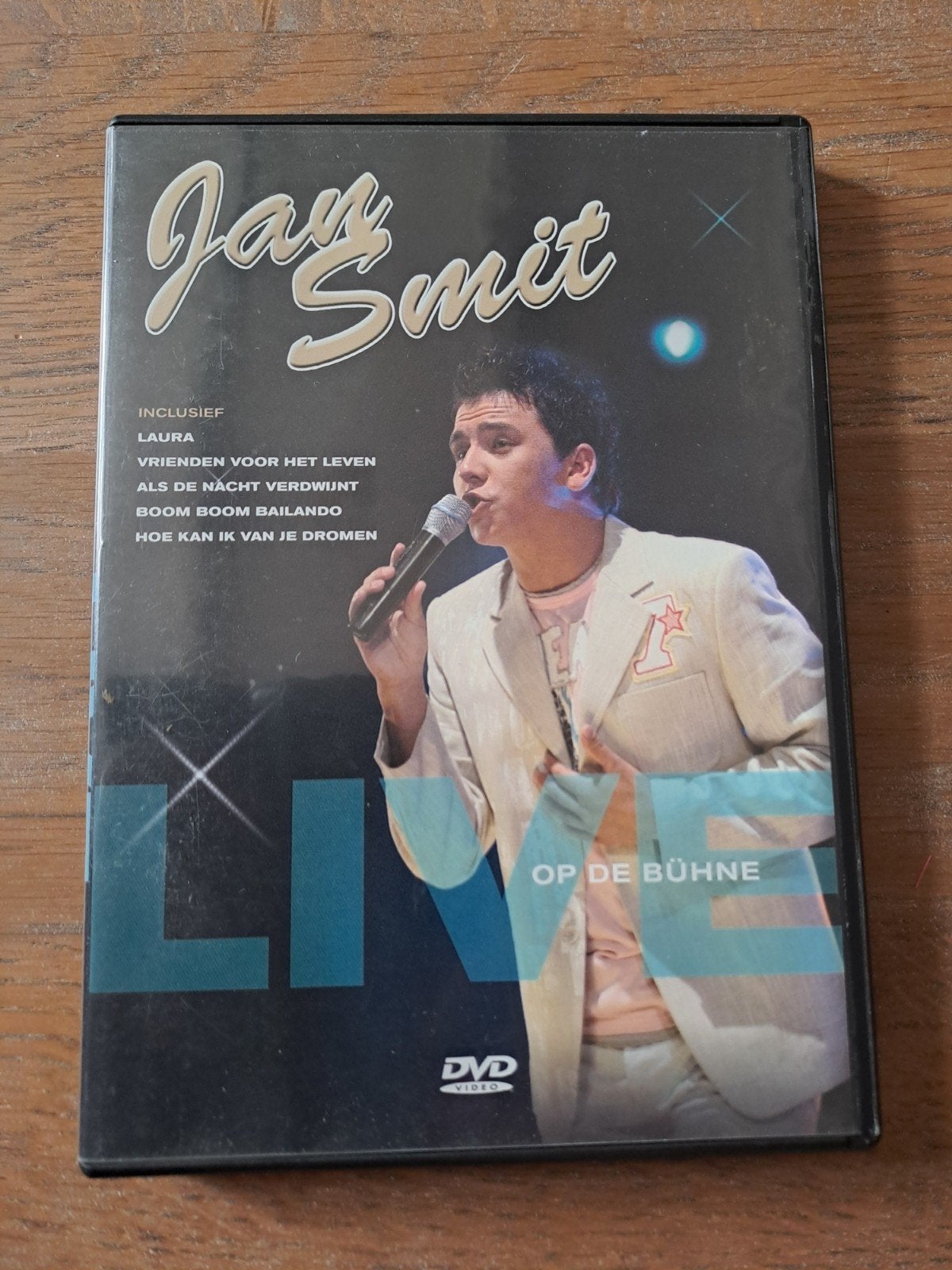 dvd, Jan Smit - Live Op De Bühne, Alle leeftijden, Ophalen of Verzenden, Zo goed als nieuw