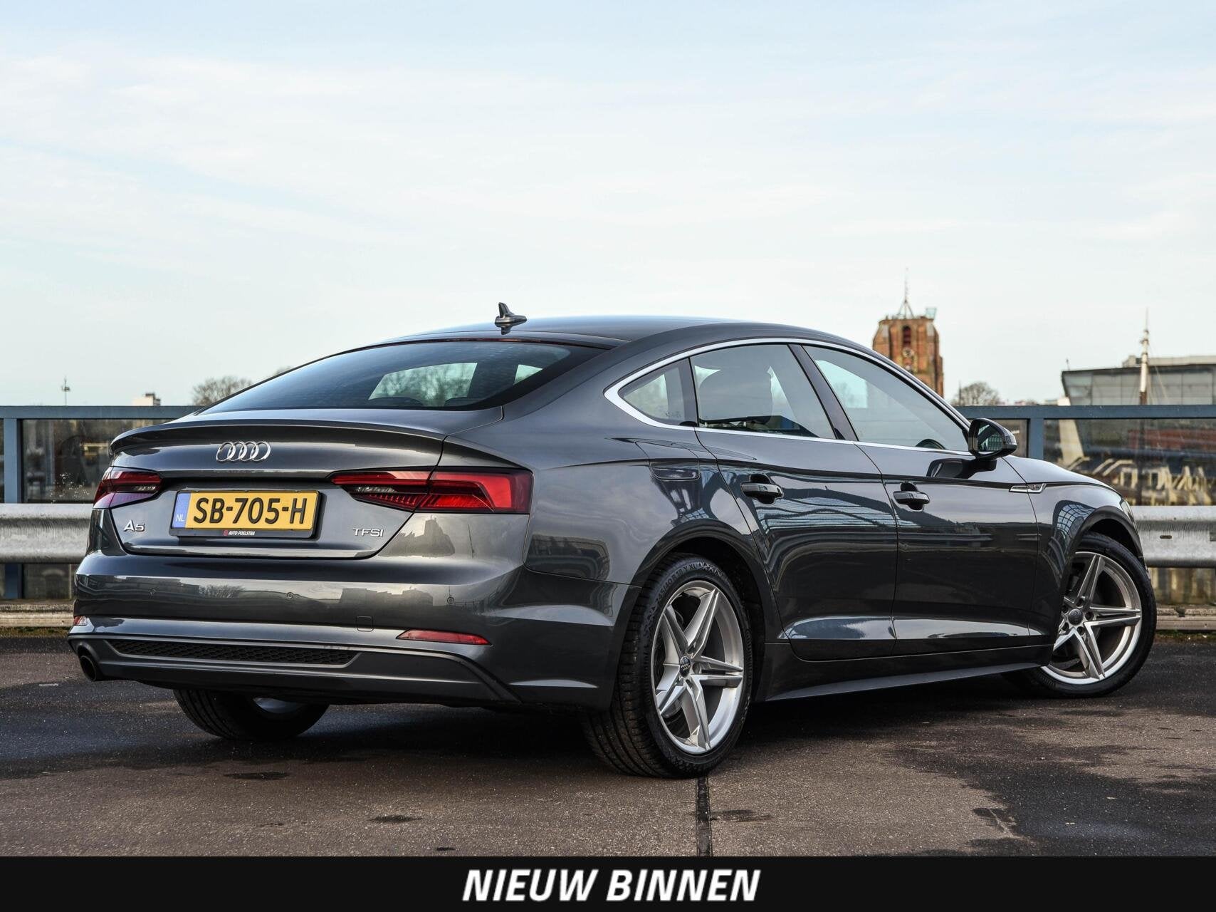 Audi A5 Sportback 1.4 TFSI Sport S-line Edition Virtual Cock, Auto's, Audi, Gebruikt, 4 cilinders, 150 pk, Leder en Stof