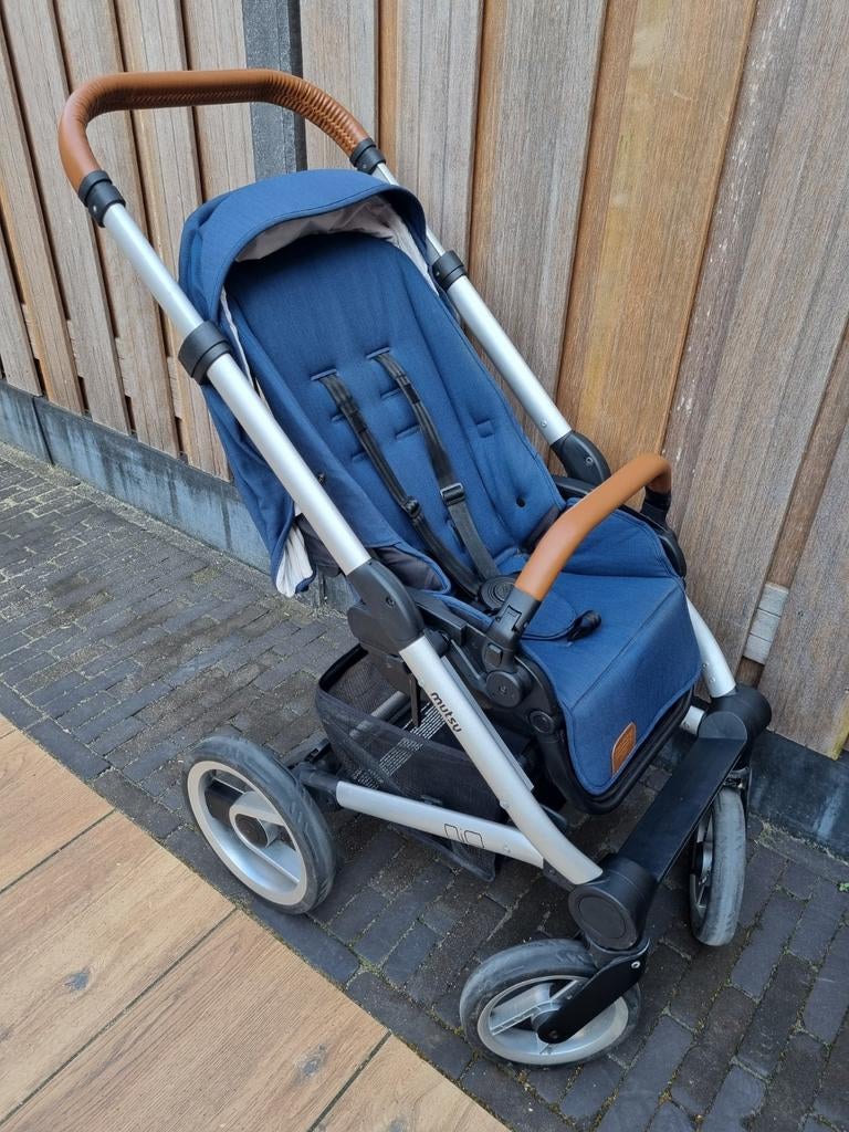 Mutsy Nio Adventure Ocean Blue kinderwagen set, Kinderen en Baby's, Kinderwagens en Combinaties, Ophalen, Zo goed als nieuw, Combiwagen